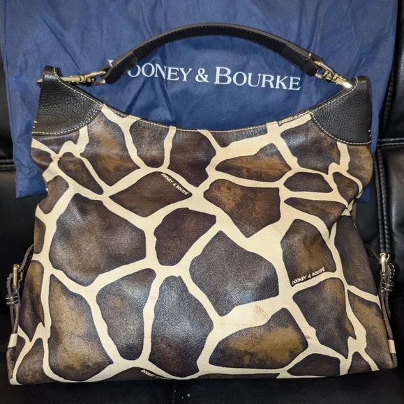 Dooney & Bourke Giraffe print hobo - Picture 9 of 10